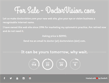 Tablet Screenshot of doctorvision.com